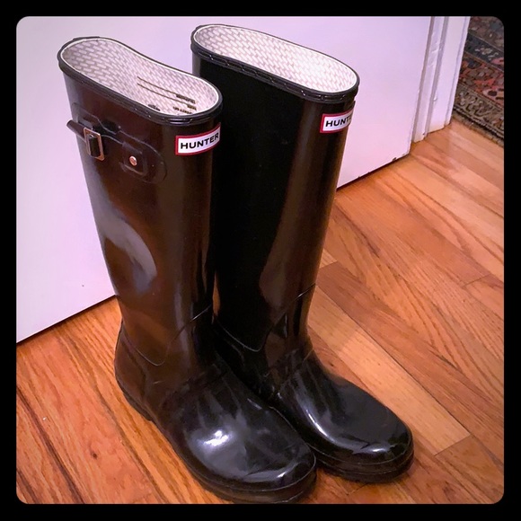 hunter boots size 10